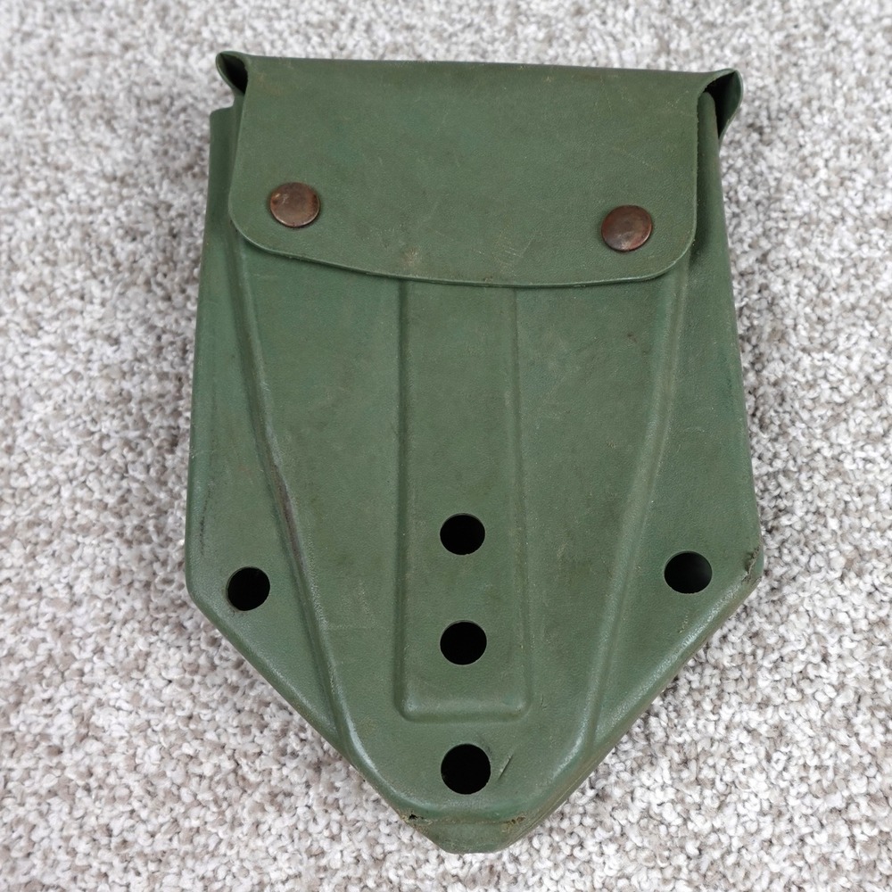 Vintage 1986 Skilcraft US Military E-Tool Carrier Olive Drab ALICE Clip Cover